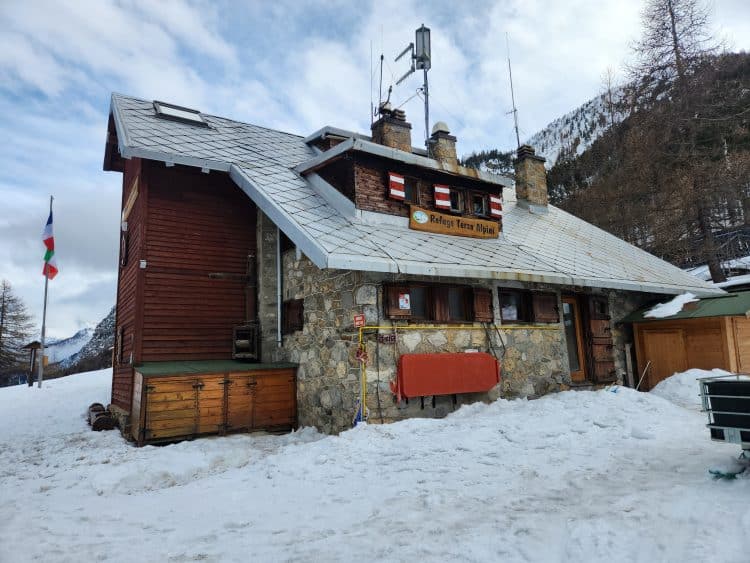 Refuge Terzo Alpini, Tour du Mont Thabor à ski de randonnée