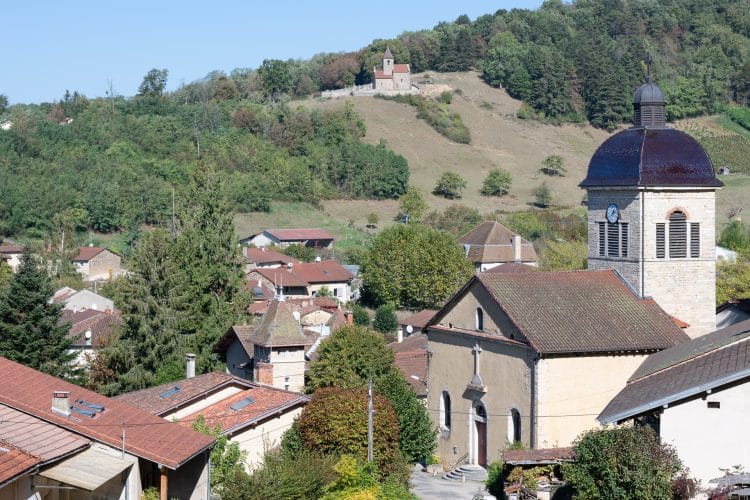 Journans, sur le Grand tour du Revermont