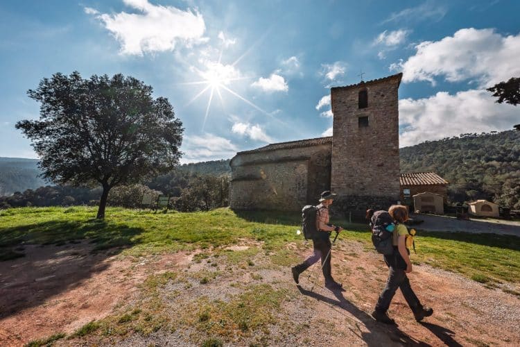 Eglise Sant-Pere de Valldaneu, Catalogne