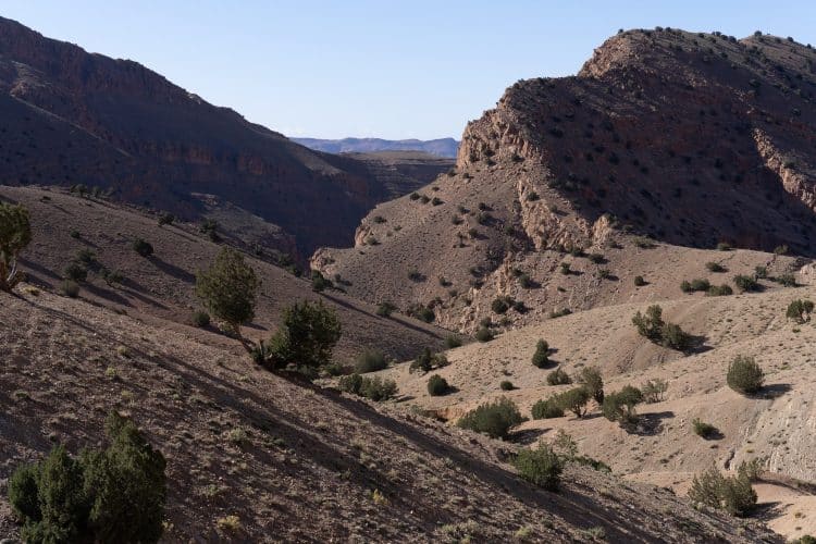 Randonnée dans la Vallée des Roses (Maroc)