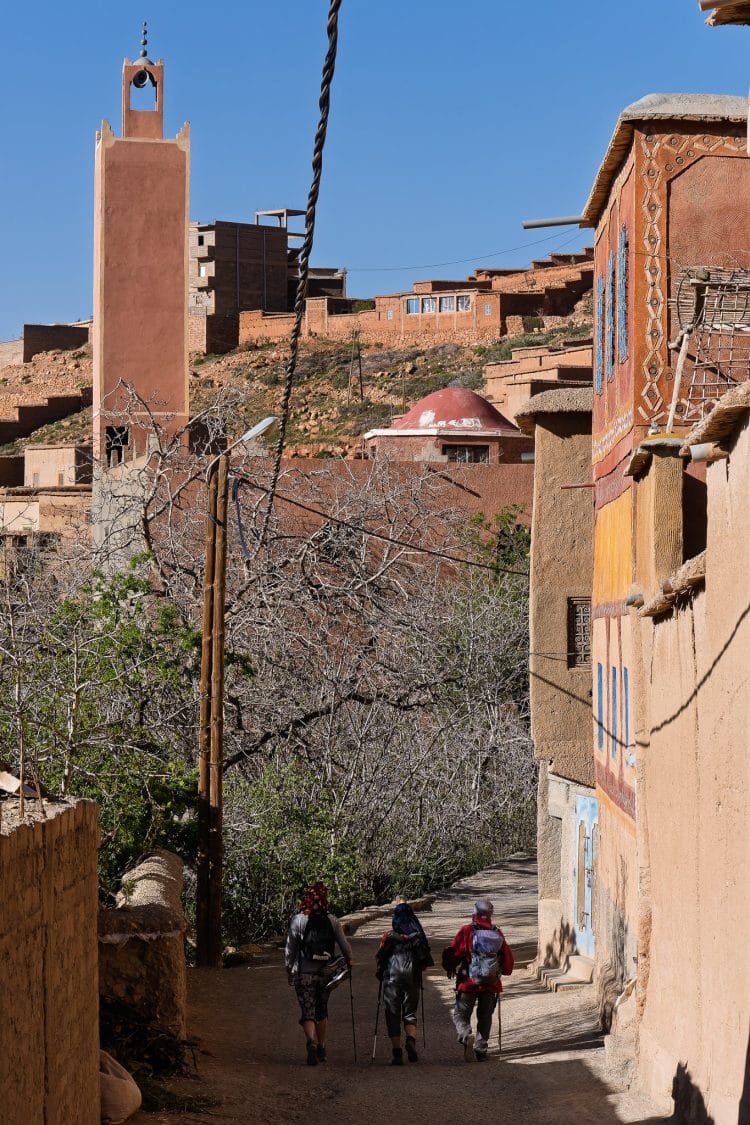 Amejgag, Randonnée dans la Vallée des Roses (Maroc)