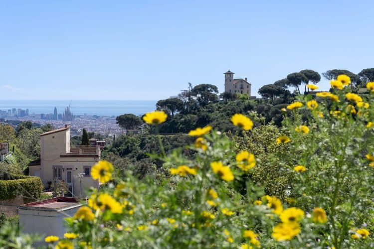 Arrivée sur Barcelone à pied