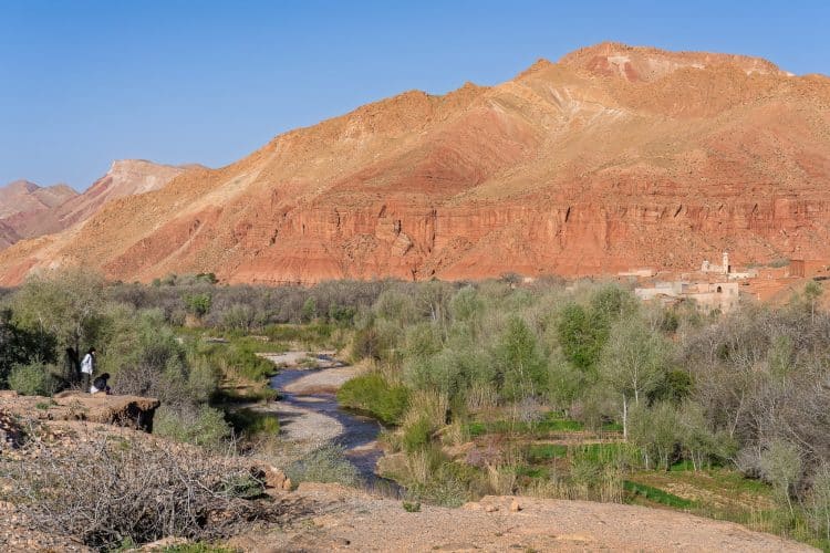 Vallée du M'Goun, Maroc
