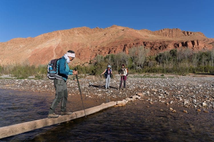 Randonnée dans la Vallée des Roses (Maroc)