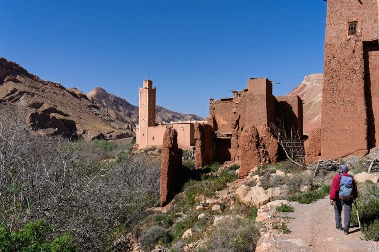 Villaged e la vallée des roses, Maroc