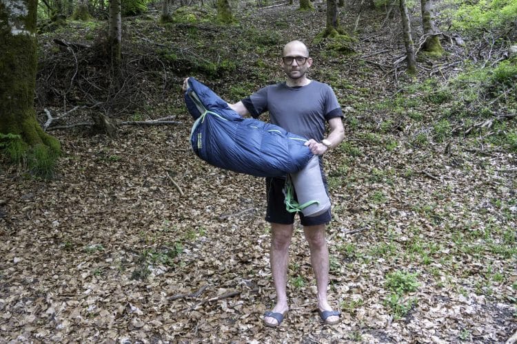 sac de couchage therm a rest hyperion 20f -6c