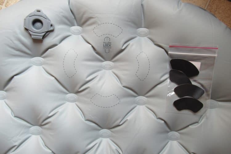 Test Sea to Summit Matelas pillow patchs