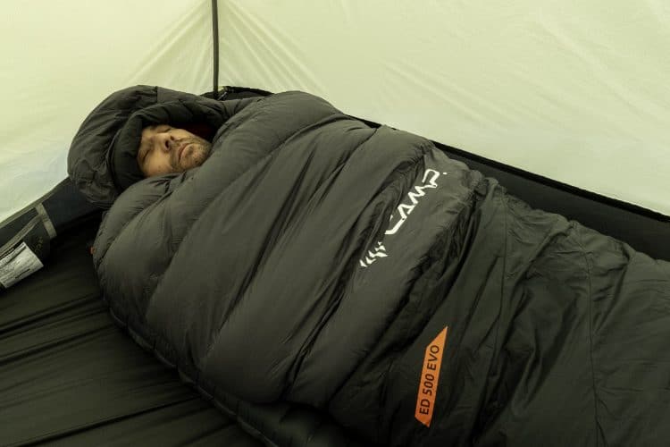 sac de couchage camp ed 500 evo