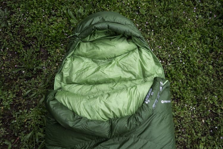 sac de couchage marmot hydrogen