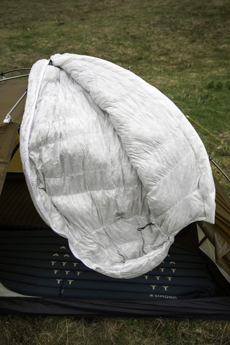 sac de couchage simond mt900 0°c undyed