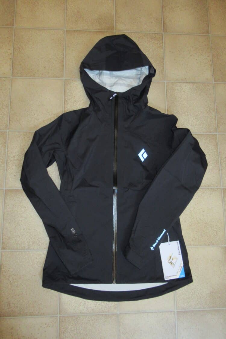 Face avant veste Black Diamond Fineline Stretch Shell