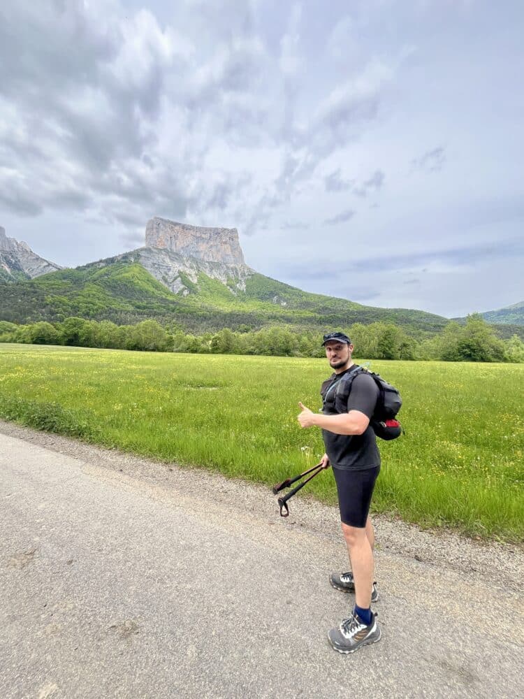 Départ du Mont Aiguille, Trail du Vercors au Ventoux