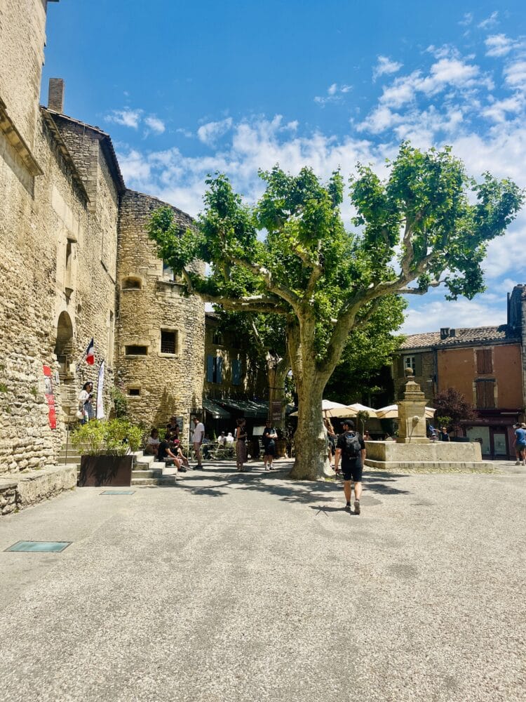 Gordes de l'interieur, Trail du Vercors au Ventoux