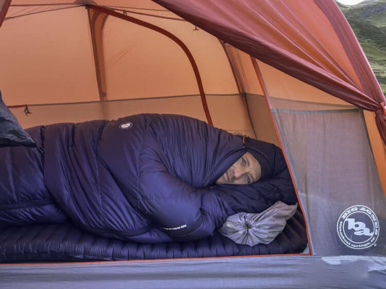 Test Sac de couchage Fjällräven Keb Three Seasons