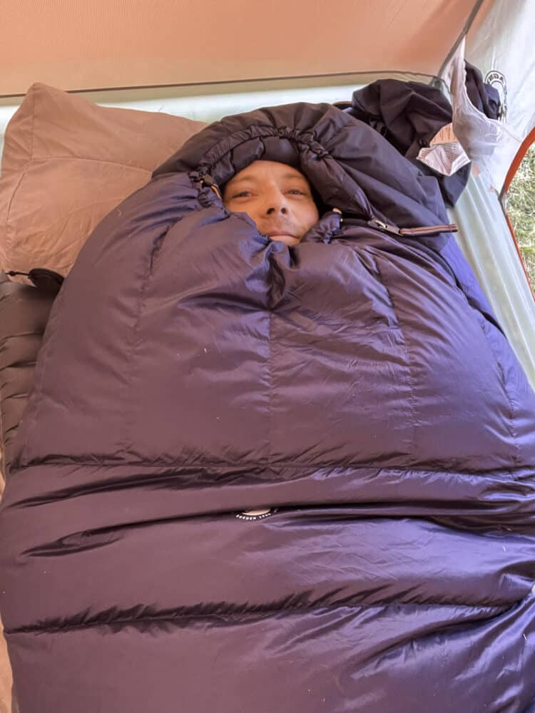 Test Sac de couchage Fjällräven Keb Three Seasons