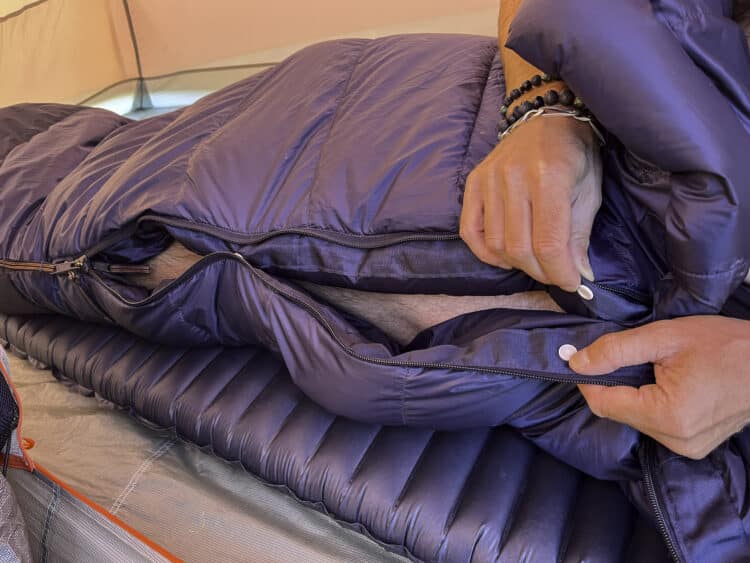 Test Sac de couchage Fjällräven Keb Three Seasons