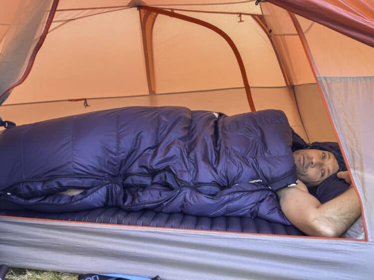 Test Sac de couchage Fjällräven Keb Three Seasons