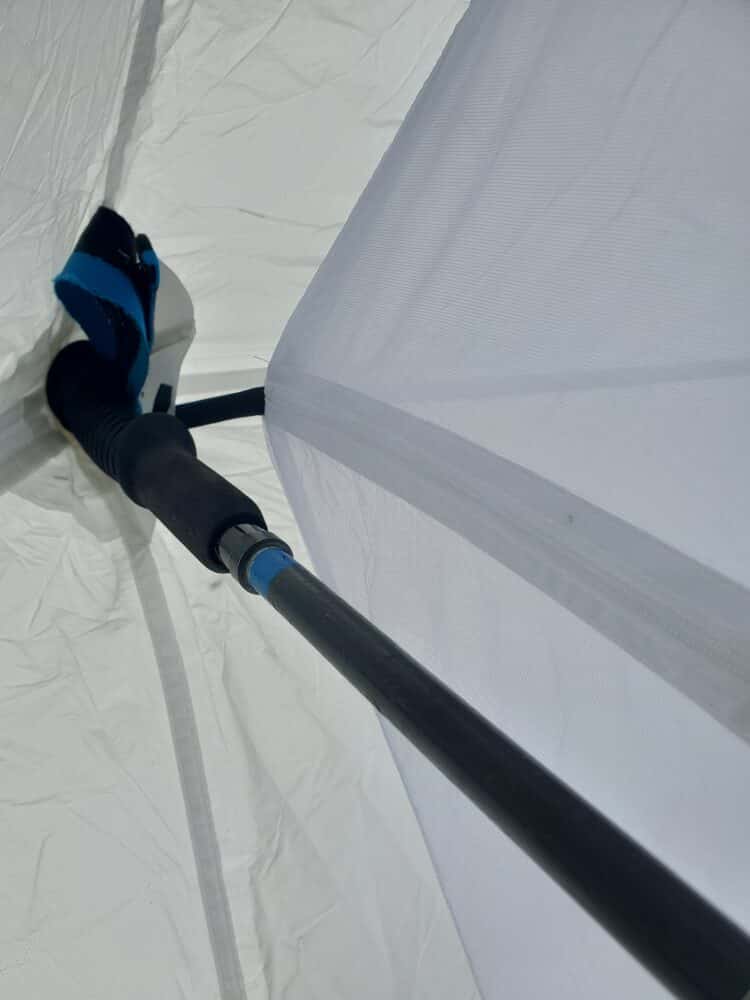 Ergonomie Test Tente tarp Simond MT900 2 places