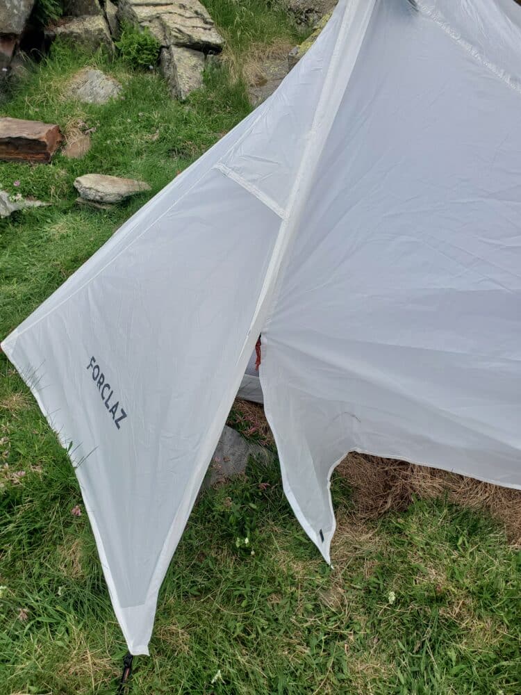 Finitions Test Tente tarp Simond MT900 2 places