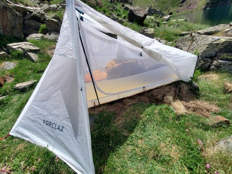 Ventilation Test Tente tarp Simond MT900 2 places