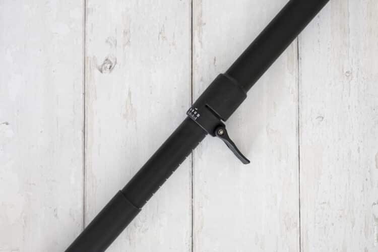 Test pagaie VE carbon Vanda fiber shaft