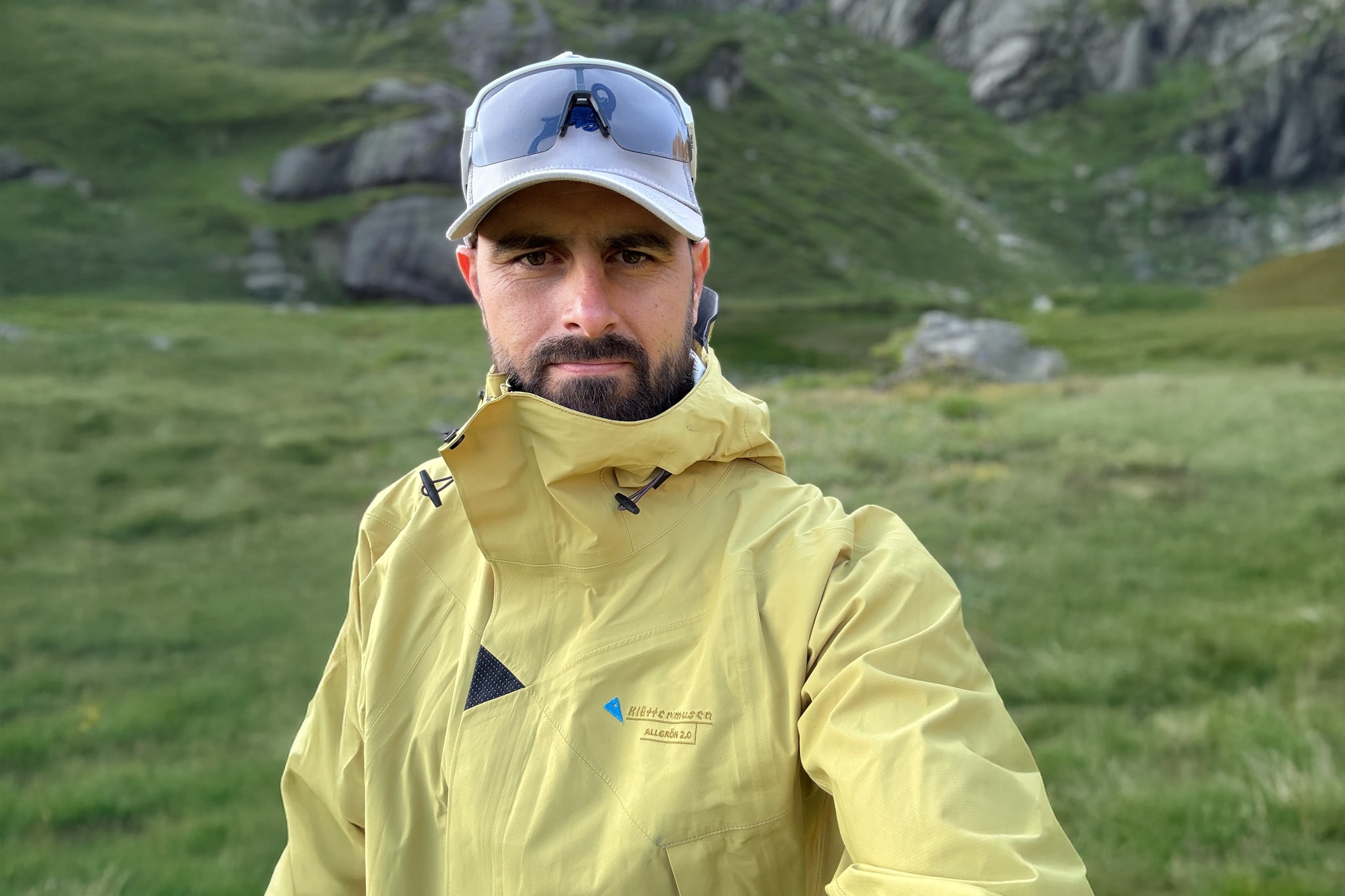 Test Veste Impermeable Klättermusen Allgrön 2.0