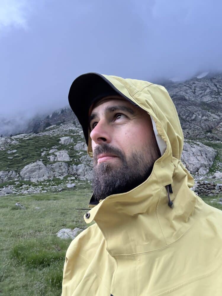 Test Veste Impermeable Klättermusen Allgrön 2.0