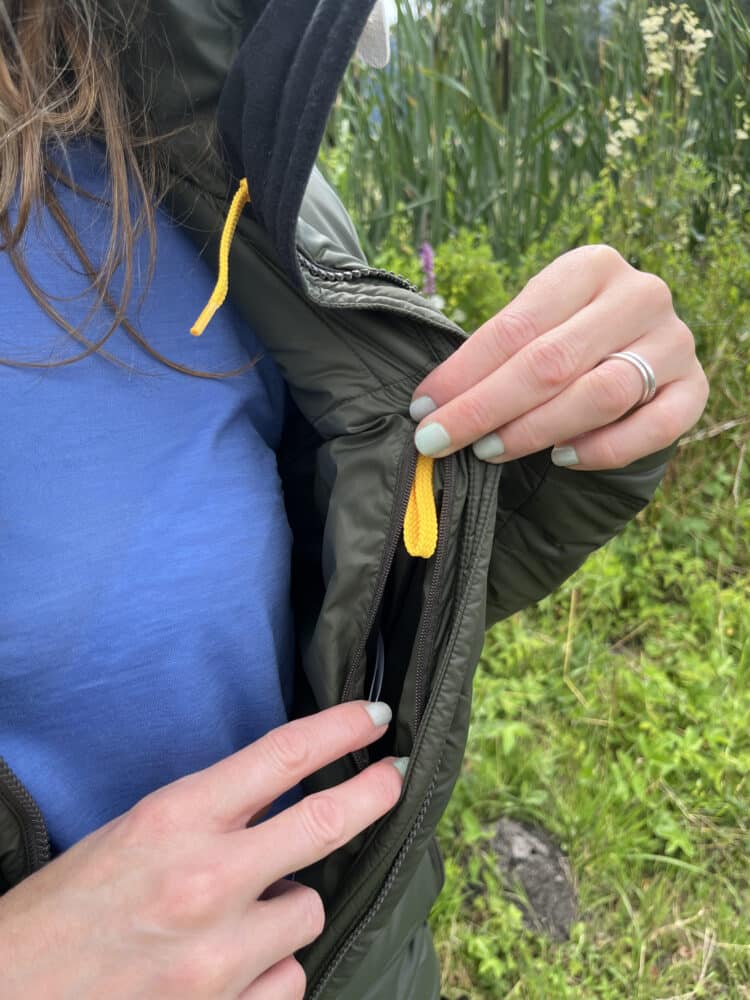 Poche interne Fjällräven Expedition Pack Down Hoodie W