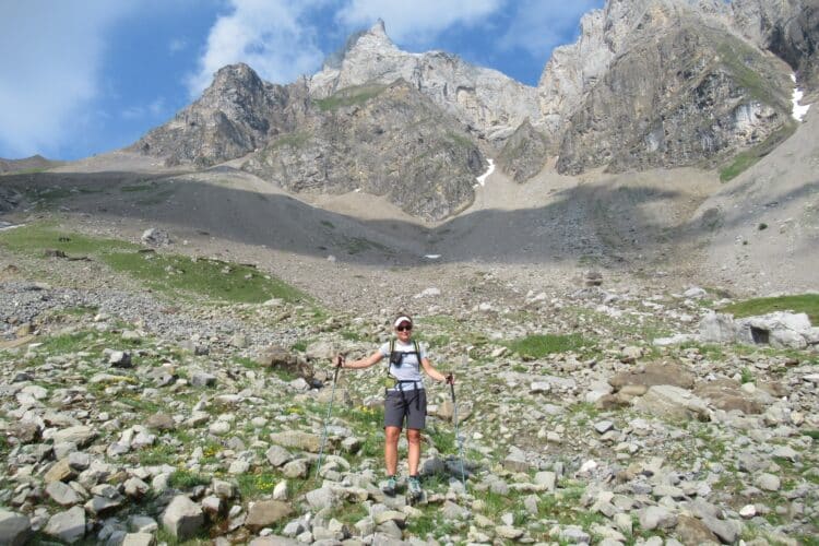 Test en canicule du short CimAlp Aerra 2F