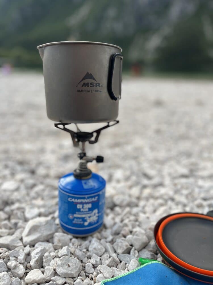 Test Bouilloire MSR Titan 1400 ml