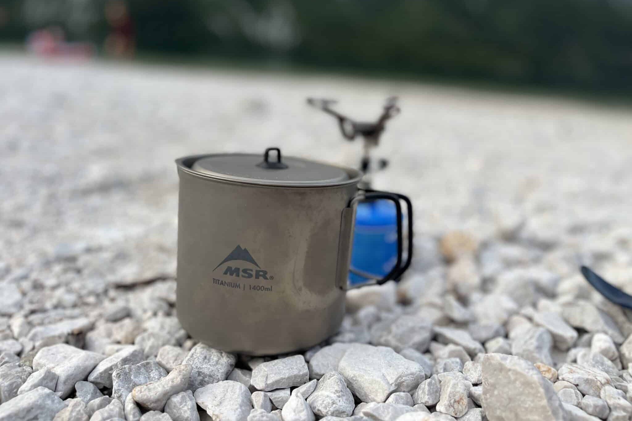 Test Bouilloire MSR Titan 1400 ml