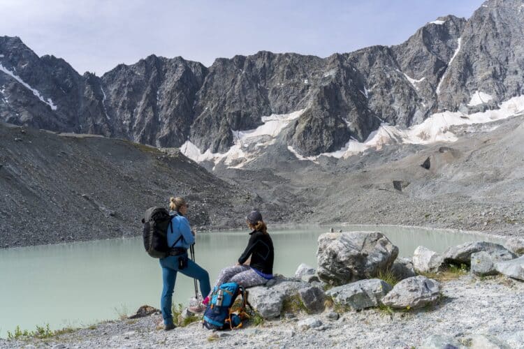 Lac du glacier d'Arsine