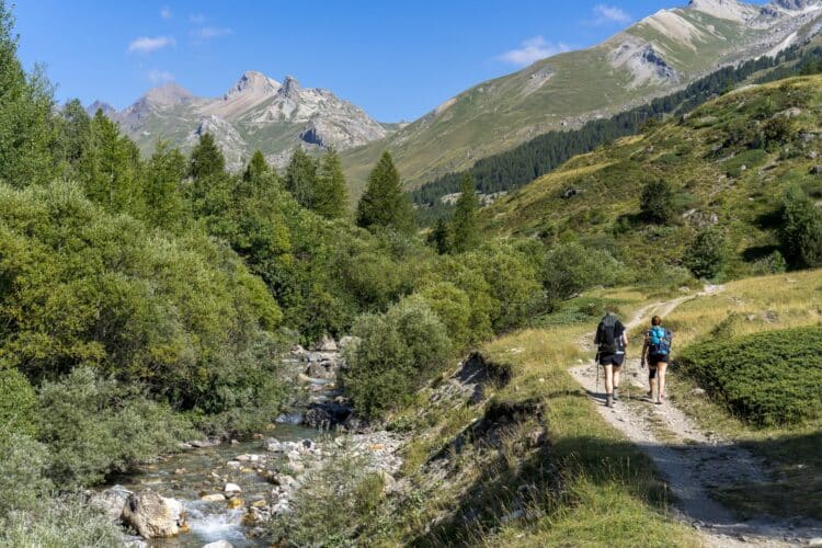 Vallée de la Guisane à pied