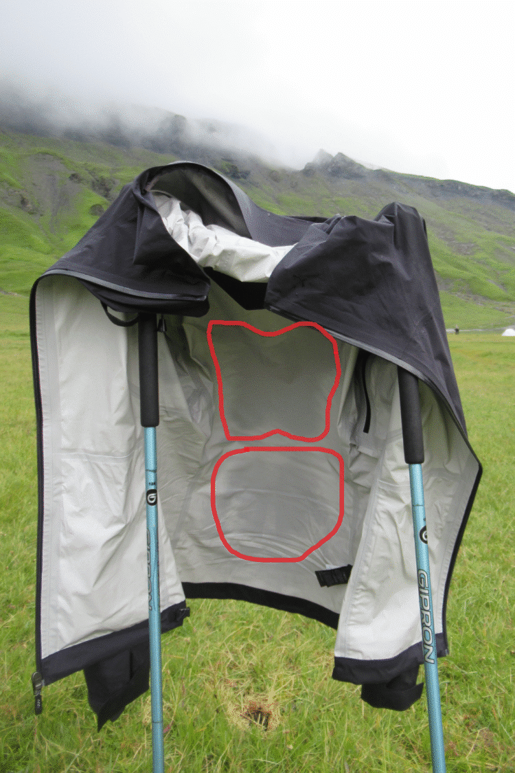 Respirabilité Veste Black Diamond Fineline Stretch Shell