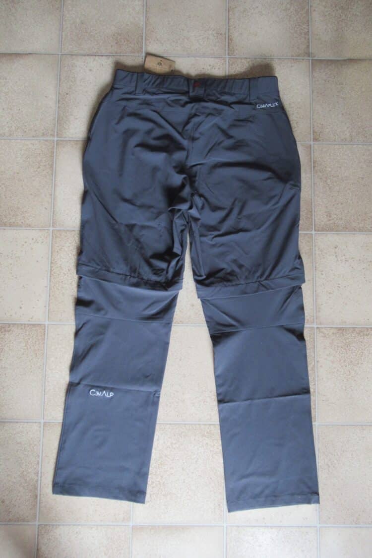Face arrière du pantalon CimAlp Claret F
