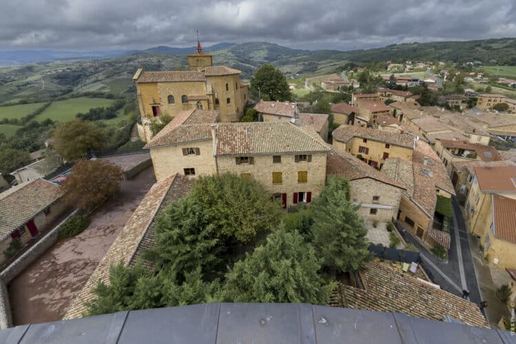 Tour du Beaujolais des Pierres dorées