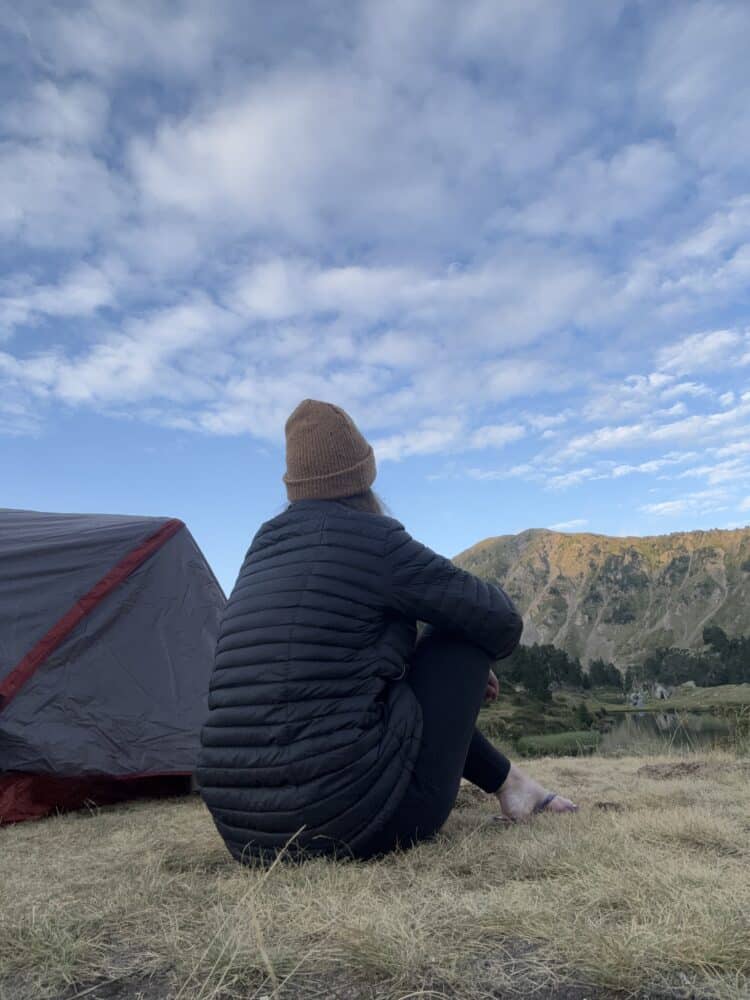 Bivouac au lac de Bastan, Pyrénées