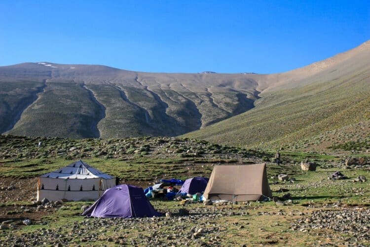 Bivouac, Traversée Orientale du Haut-Atlas