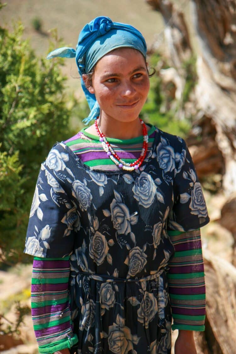 Berbère, Traversée Orientale du Haut-Atlas
