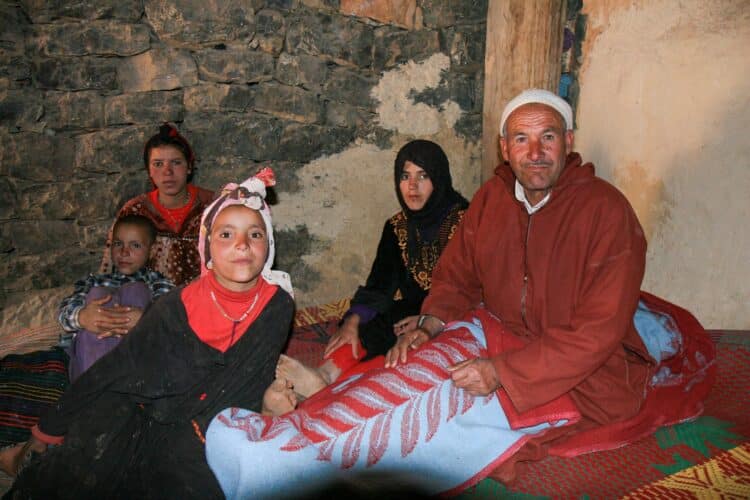 Famille berbère
