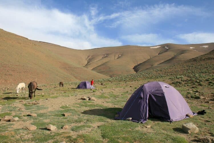 Bivouac, Traversée Orientale du Haut-Atlas
