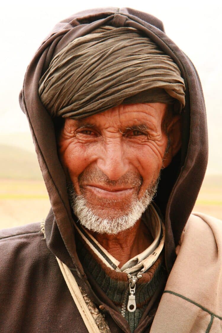 Portrait berbère, Traversée Orientale du Haut-Atlas