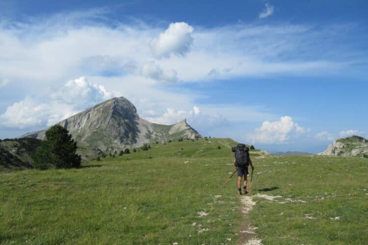 Vue sur le Grand Veymont