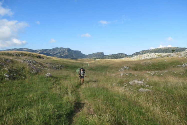 Juste après la Bergerie du Jas de Janeuf