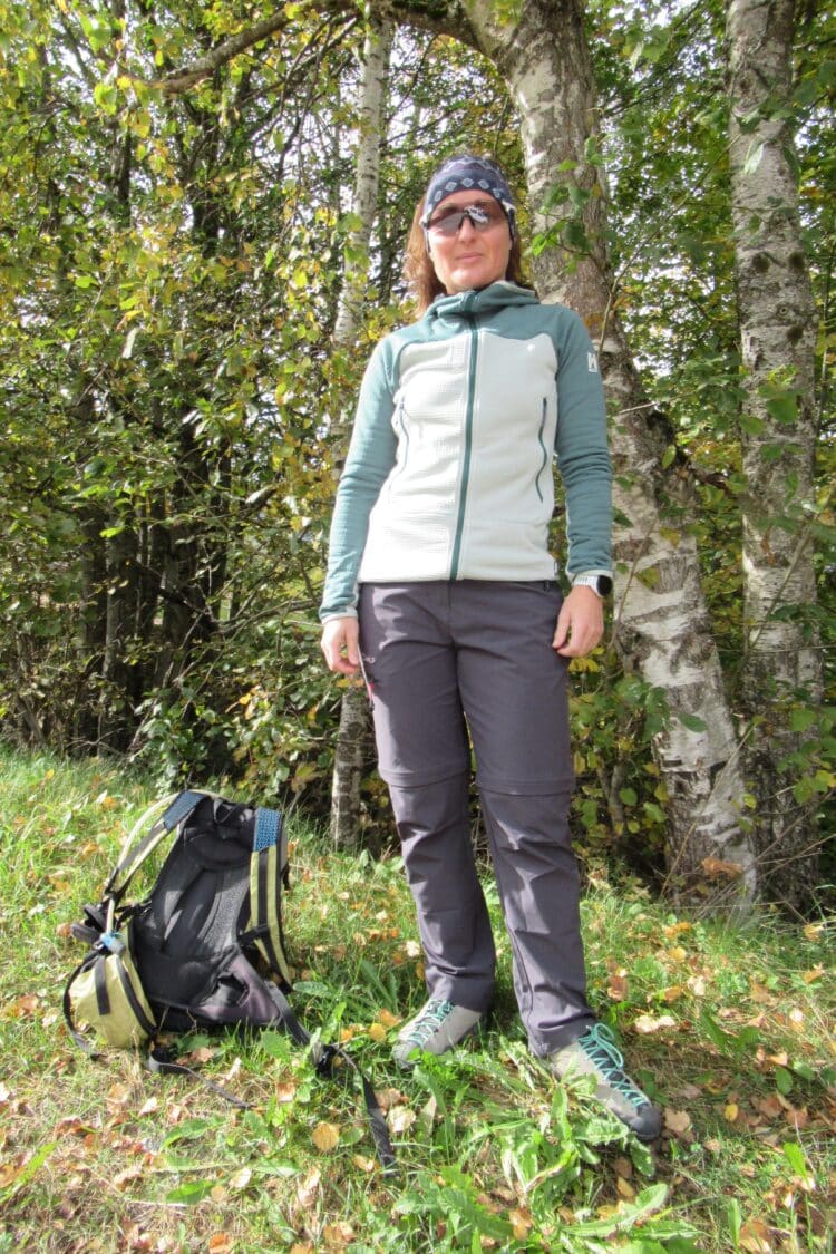 Pantalon CimAlp Claret F en taille M