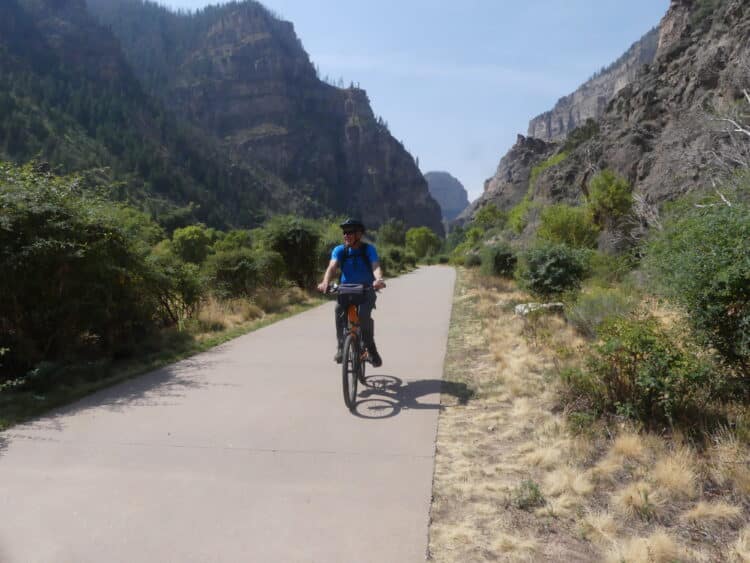 Vélo près de Glenwood Springs