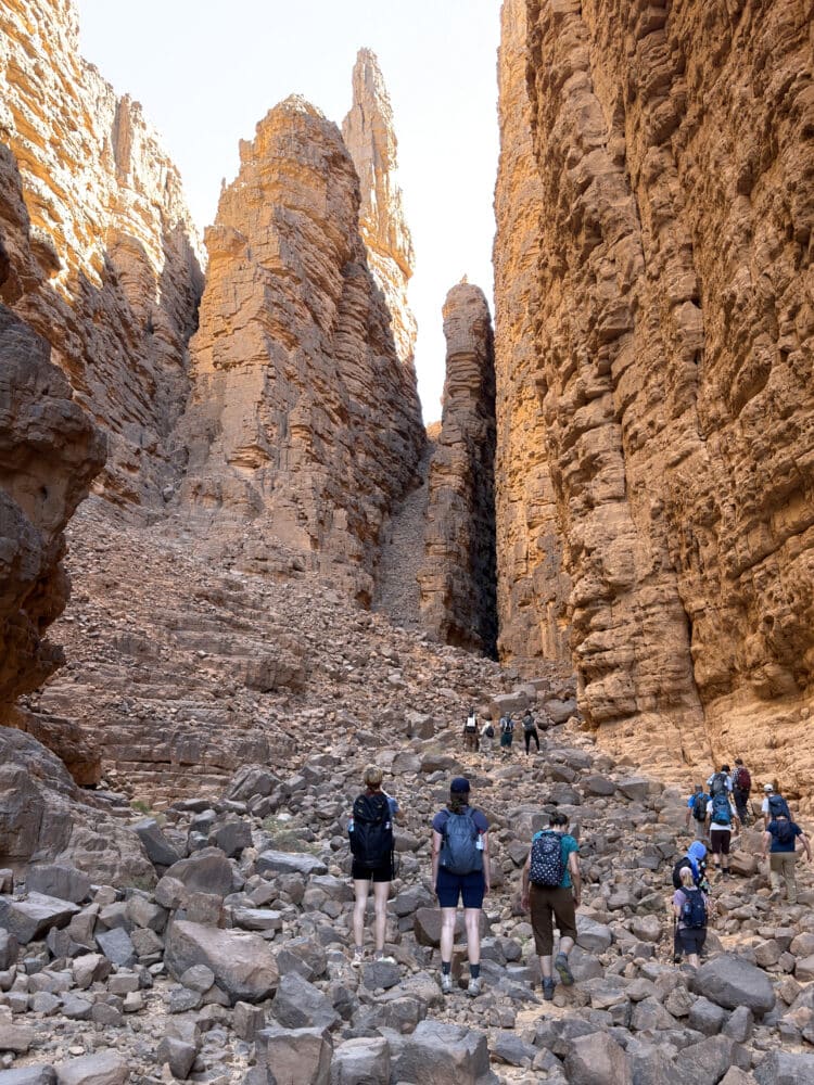 Trek sur le tassili des Ajjers