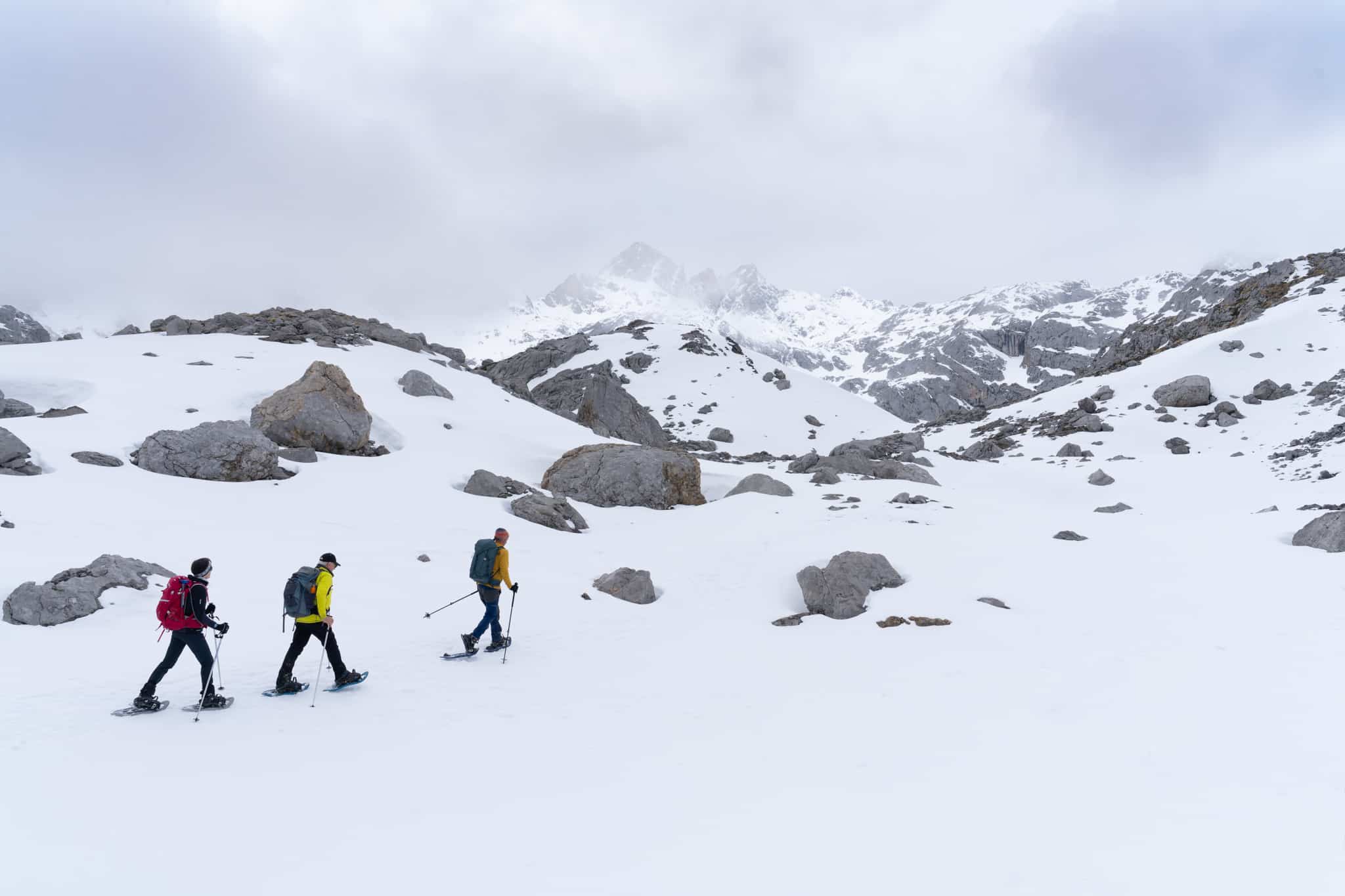 Les Picos de Europa à pied et en raquettes