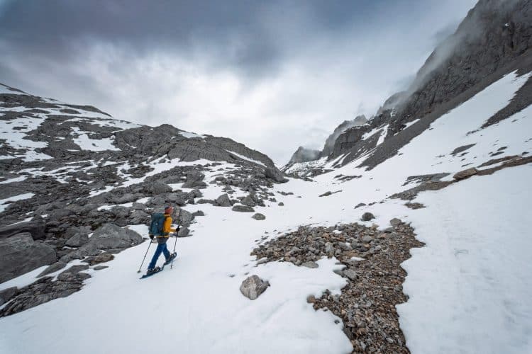 Raquettes dans les Picos des Europa