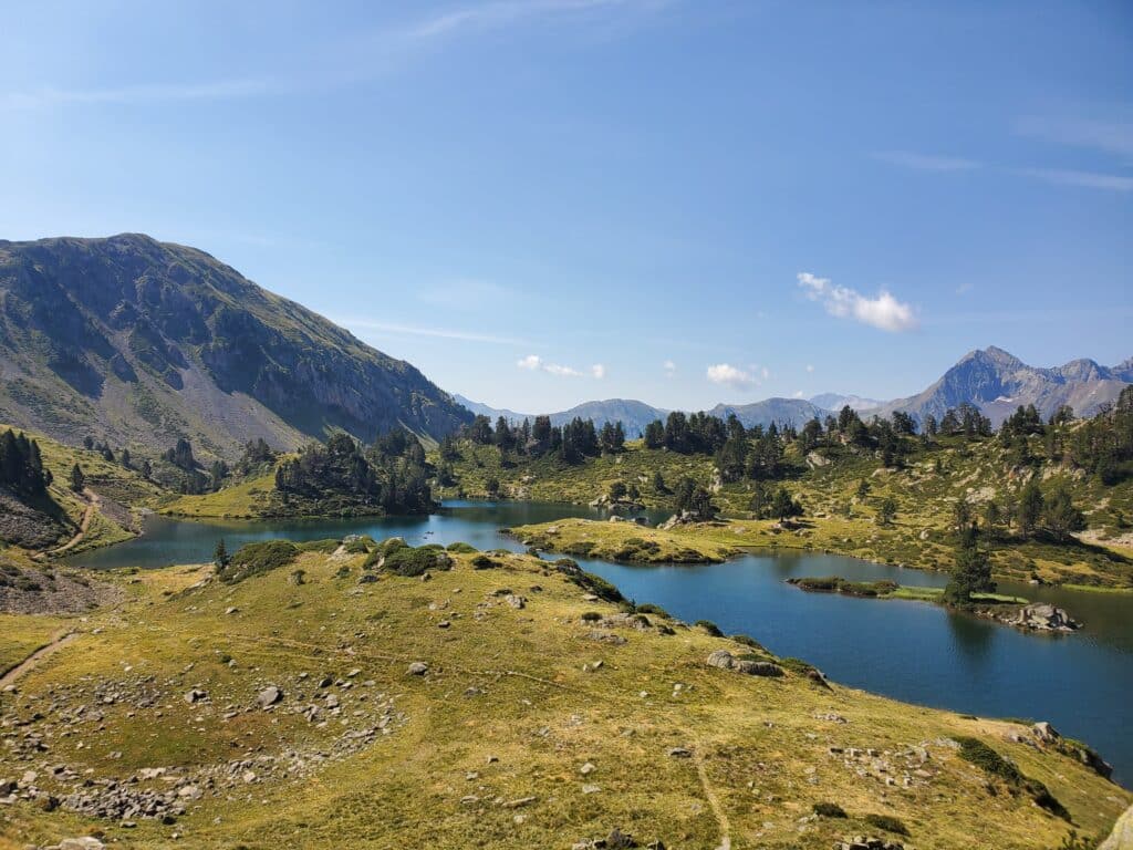 Lac du milieu dans le secteur de Bastan